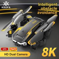 KBDFA โดรนติด G6 8K 5G GPS Dron มืออาชีพ HD กล้องถ่ายรูปทางอากาศเซ็นเซอร์หลีกเลี่ยงอุปสรรคเฮลิคอปเตอร์ RC ของขวัญของเล่นเฮลิคอปเตอร์สี่ใบพัด