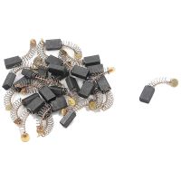 【YF】 30Pcs Carbon Motor Brushes Electric Rotary Tool for Dremel Motors Spare Part Repair (12X8X5mm Base)