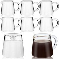 【CW】▧  250ml Temperature Resistant Mouth Jugs Small Glass Cup Espresso Mug Sharing Mugs