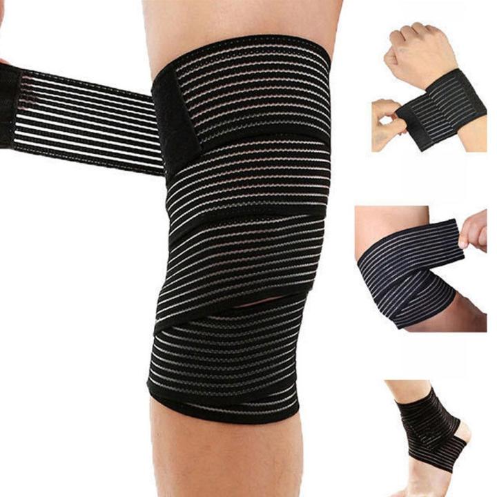 กีฬาผ้าพันแผลยืดหยุ่นกาวในตัวป้องกันความดันขายามยามข้อมือ-x3d2