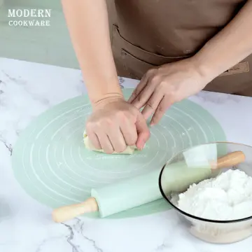 Cheap Large Silicone Mat Kitchen Kneading Dough Baking Mat Cooking Cake Pastry  Non-stick Rolling Dough Pads Tools Sheet Accessories