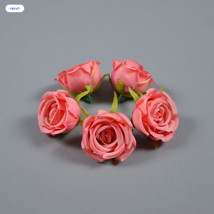 ดอกกุหลาบประดิษฐ์ผ้าไหม-ghj-เครื่องประดับดอกไม้ประดิษฐ์ตกแต่งสำหรับประดับงานแต่งงาน