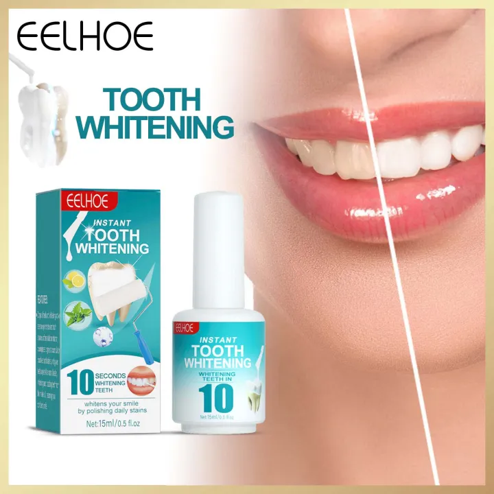 Eelhoe Instant Tooth Whitening Essence Paint Remove Plaque Coffee