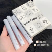 ลิปสติก Von Gee (กล่องนึงได้ 5 แท่ง) สีสวย ติดทน เนื้อกำมะหยี่ เนื้อนุ่มละมุนปาก สีชัด ติดทน