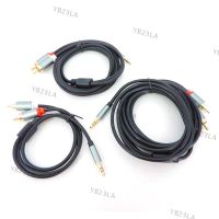 1/3meter 3.5mm male jack to 2 RCA Audio Cable connector Speaker wire 2RCA to 3.5 Male Splitter Aux cord for TV PC Amplifier DVD YB23TH