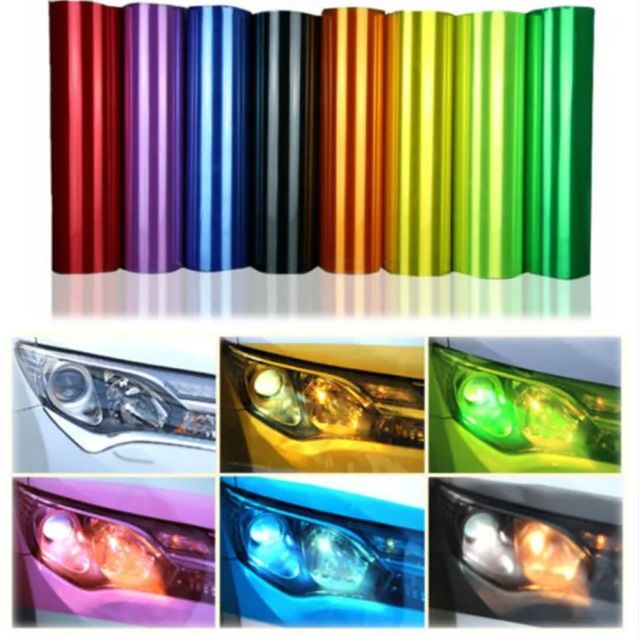 ฟิล์มติดไฟรถ-ฟิล์มติดไฟหน้า-car-light-film-40x100cm-ฟิล์มติดไฟท้าย-ฟิล์มติดไฟตารถ-ฟิล์มติดโคมไฟ-ฟิล์มติดไฟท้าย-มีหลายสี