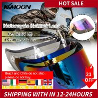 ℡✒☞ Anti explosion UV Protection Motorcycle Helmet Visor Lens Full face Windshield Accessories motocross Fit for AGV K1 K3SV K5