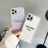 Luxury brand embroidered phone case for iphone14 14plus 14pro 14promax 13 13pro 13promax 12 12pro 12promax Purple series Brandname LOGO pattern design case iphone 11 11pro 11promax x xr xsmax Beautiful flower phone case for girl iphone 7+ 8+