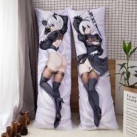 [HOT ZILXQIQILASW 103] อนิเมะเกม PSP ญี่ปุ่น NieR:Automata YoRHa No.2 Type B Dakimakura เคสหมอนข้างแบบเต็มตัวปลอกหมอนของขวัญโอตาคุ