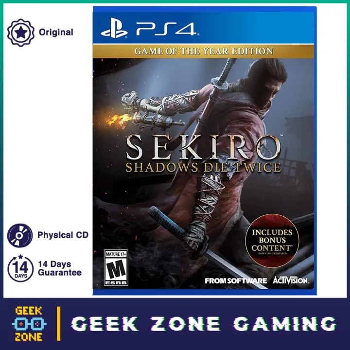 PS4 Sekiro Shadows Die Twice Game Of The Year Edition (English/Chinese) |  Lazada