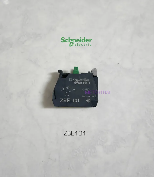 Kit Bloco De Contato | ZB2 BE101 | 1NA | Verde | 10 Peças