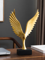 Spot parcel post Eagle Dapeng Wings Decoration Light Luxury High-End Wine Cabinet Home Desktop Office Living Room Moving into the New House Decorations