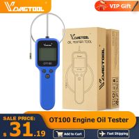 Accurate Vdiagtool OT100 Engine Oil Tester With LCD Display Oil Quality Detector Gas Analyzer For Auto Check Oil Testing Tools