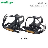 【Legit】Wellgo แป้นเหยียบจักรยานเสือภูเขา M248DU,อะไหล่จักรยานทำจากอะลูมิเนียมอัลลอยด์