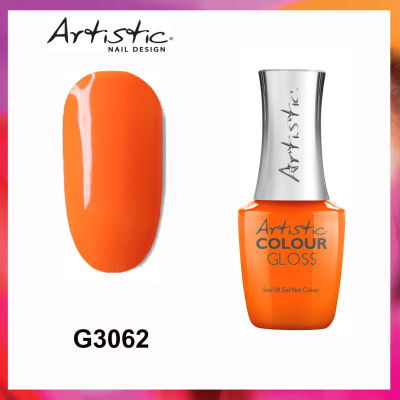 ของแท้! Artistic Colour Gloss สีทาเล็บเจล (โทนสีส้ม)