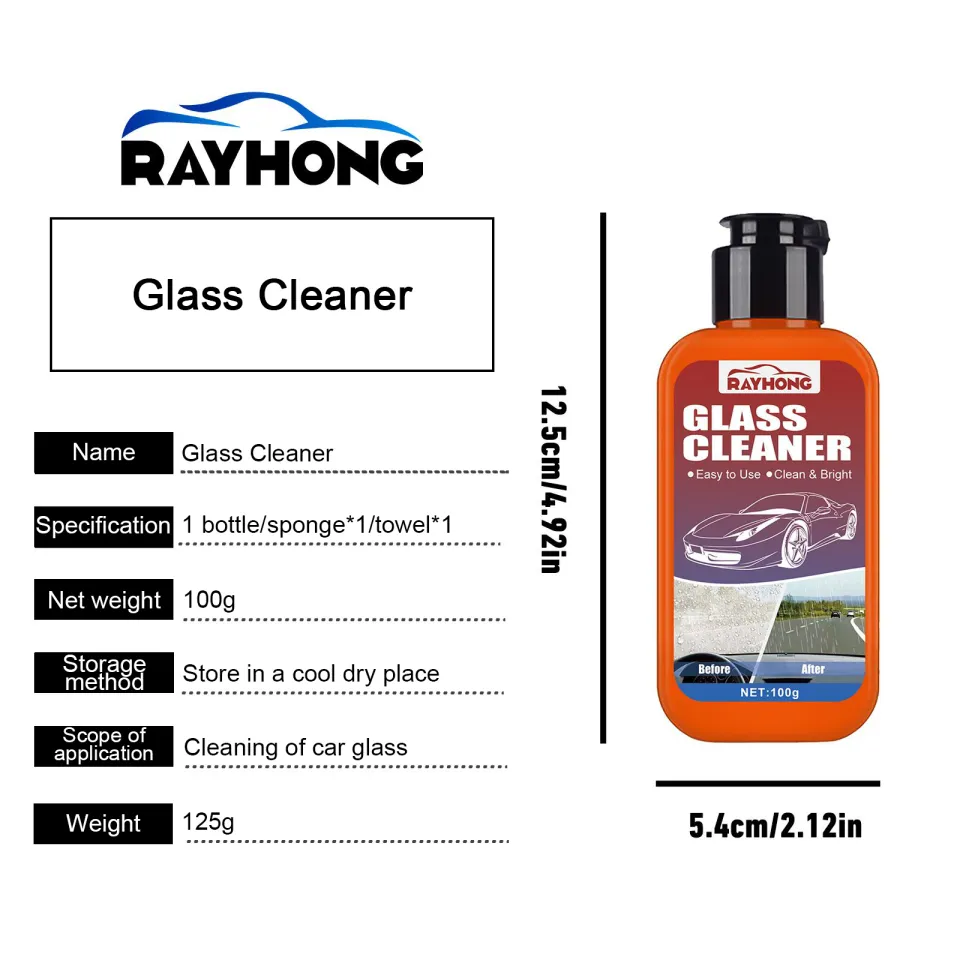 Watermark Remover, Oil Film Cleaner, Rearview Mirror