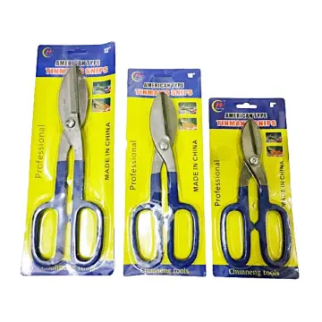 Deli Multifunctional Metal Sheet Cutting Scissor Aviation Snip Straight  Cutter Scissor Industrial Professional Hand Tool