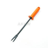 หางปลาแซะหญ้า ขนาด12 นิ้ว รุ่น T-79 ด้ามจับPVC สีส้ม [ขายปลีก/ส่ง]