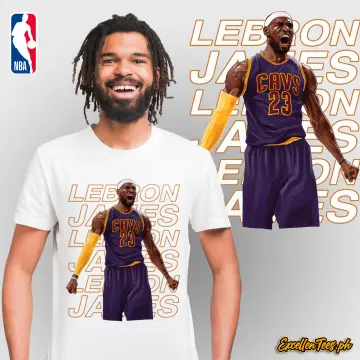 V-NECK Ladies Lebron James Los Angeles Lakers "King James 23"  T-shirt