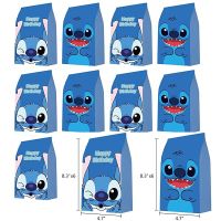 MA1MBB Lilo and Stitch Birthday Party Decoration Gift Bags Prepared for Kids Cake Toppers Plate Cup 3D Ballons Baby Shower Supplies