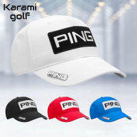 Karamiหมวกกอล์ฟเต็มใบ พร้อมมาร์กเกอร์หมวก TT NEW GOLF CAP โลโก้แบบสกรีนยาง มีให้เลือก 4 สีรหัสสินค้า：MPI001