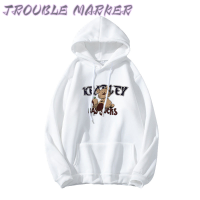 TroubleMaker เสื้อฮู้ด เสื้อแขนยาวอบอุ่น หลวมและสบาย สไตล์ สบายๆ คลาสสิค วินเทจ WWY2392Z6K 38Z230923