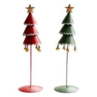 Wrought Iron Christmas Tree Christmas Table Centerpiece Seasonal Gift Craftsmanship for Home Office School Tabletop Decorations amiable