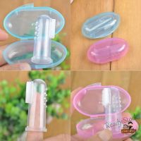 【hot sale】 ❦♧▣ C10 ? ruiaike ? Newborn Kids Finger Soft Silicone Toothbrush Teether Safe Gum Massager Tooth Brush Cleaner and Tongue