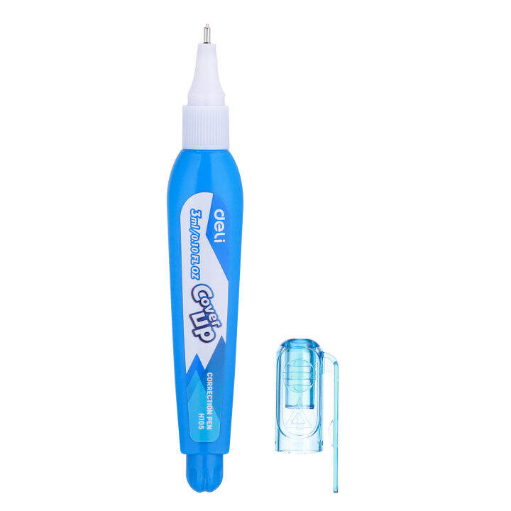 Deli 3ML Correction Pen Liquid Correction Pen Quick Dry School Office
