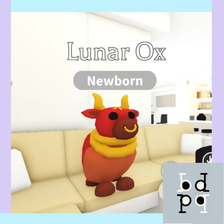 Lunar Ox Adopt Me Pets Roblox | Lazada PH