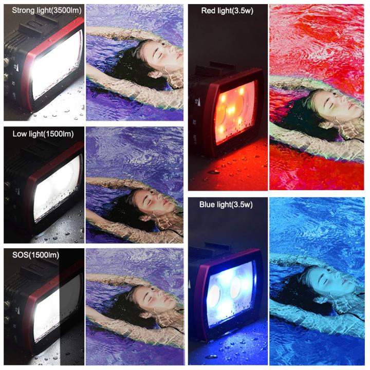 seafrogs-ไฟวิดีโอสำหรับดำน้ำ-sl-21ความสว่าง3500ลูเมน-พร้อมสายเคเบิลไฟเบอร์กันน้ำได้ลึกขึ้น40ม-130ft-แสงไฟสำหรับถ่ายภาพสำหรับกล้อง-เคสโทรศัพท์