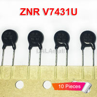 10Pcs Varistor ZNR V7431U 7K431U ZNRV7431U ERZV07D431 7D431K 07D431 470V 10Mm ใหม่