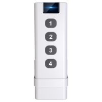 TUYA ZigBee Smart House Wireless Scene Switch 4 Gang Remote Portable Tuya Zigbee Hub Required to Control Device