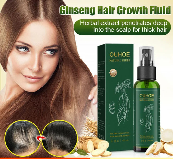 Jinli OUHOE Ginseng Hair Growth Fluid | Lazada PH