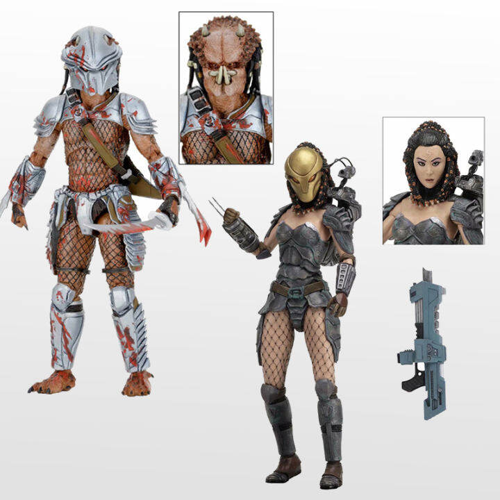 NECA Alien VS Predator Action Figure ed Scar Elder Predator Machiko ...