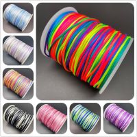 5yards/Lot 1.5mm Colorful Cord Rope Thread Chinese Knot Macrame Cord Bracelet Braided String DIY Tassels Beading For Shamballa Belts