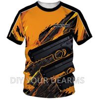 2023 NewTACTICAL T เสื้อ Full Sublimation 3D เสื้อยืดฤดูร้อนแขนสั้น Tee