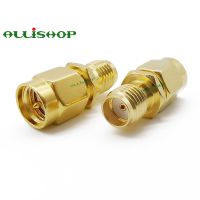 HVJ-2pcs Sma Rp Sma Male Female Rf Coaxial Coax Sma Adapter Kit Sma Male Female Wifi Antenna Connector Sma Plug Jack Rf Converter