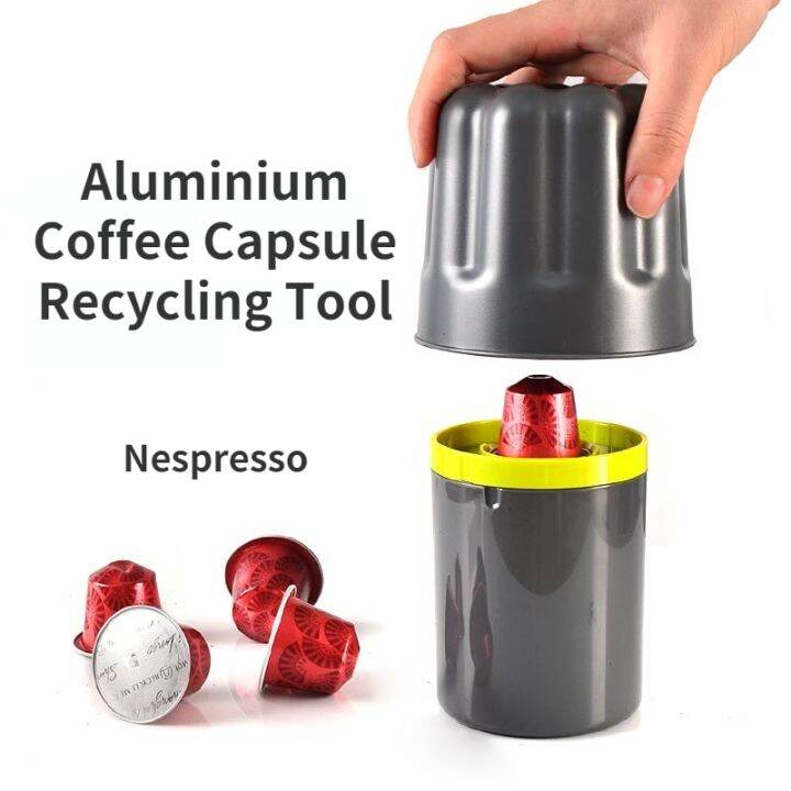 Nespresso Aluminum Coffee Capsule Recycling Eco Friendly Tool for Press