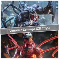 [ZD TOYS] Venom เวน่อม / Carnage คาร์เนจ ลิขสิทธิ์แท้จากจีน? งานสวยมาก จัดท่าทางได้ พร้อมส่ง!!