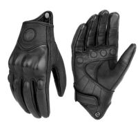 【LZ】 Motorcycle Gloves Men Women Moto Leather Carbon Cycling Winter Gloves Motorbike Motorcross ATV Motor Gloves