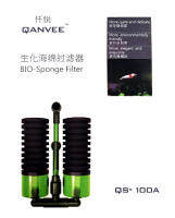 QANVEE QS-100A Bio Sponge Filter กรองฟองน้ำ