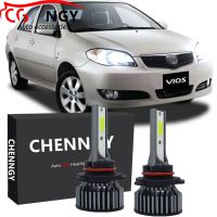 New ชุดหลอดไฟหน้าฮาโลเจน LED 6000K 2003-2007 แบบเปลี่ยน สําหรับ Toyota Vios(NCP40)