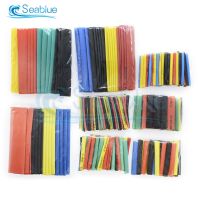 328Pcs/Set Polyolefin Shrinking Assorted Heat Shrink Tube Wire Cable Insulated Sleeving Tubing Set 2:1 Car Electrical Cable Tube Cable Management