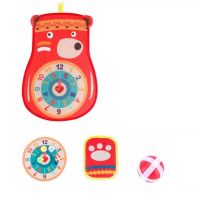 Kid Dart Board Target Toy Set for Child Educational Interesting Indoor Outdoor Game Sport Tool Sticky Ball Toy