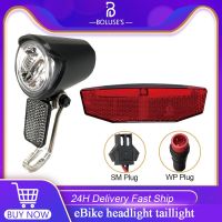 eBike Light Headlight TailLight 12V-60V 2Pin SM Waterproof Plug Bike Accessories Cycling Power Points  Switches Savers Power Points  Switches Savers