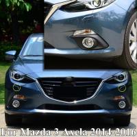 ][= 2Pcs For Mazda 3 Axela BN BM 2014-2016 Front Headlight Washer Cover Unprimed Cap BKC6-51-8G1 BKC6-51-8H1 Headlamp Spray Covers