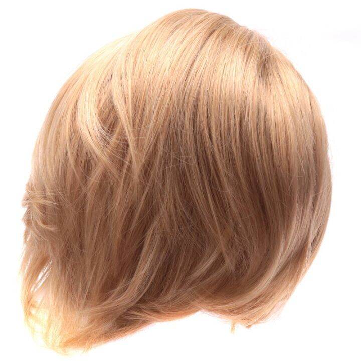 short-layered-fluffy-wavy-full-synthetic-wig-blonde-highlights