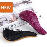 Wholesale Magic Handle Comb Anti-static Massage Hair Brush Tangle Detangle Shower Massage Barber Hairbrush Comb Salon Hair Styli