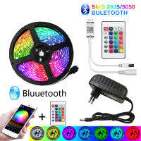 HomeJSDH Bluetooth Led Strip Festoon Led Lights SMD Waterproof RGB Strip Foxcncar Led 5V Neon Cord Rgb Tape For Pc Lights